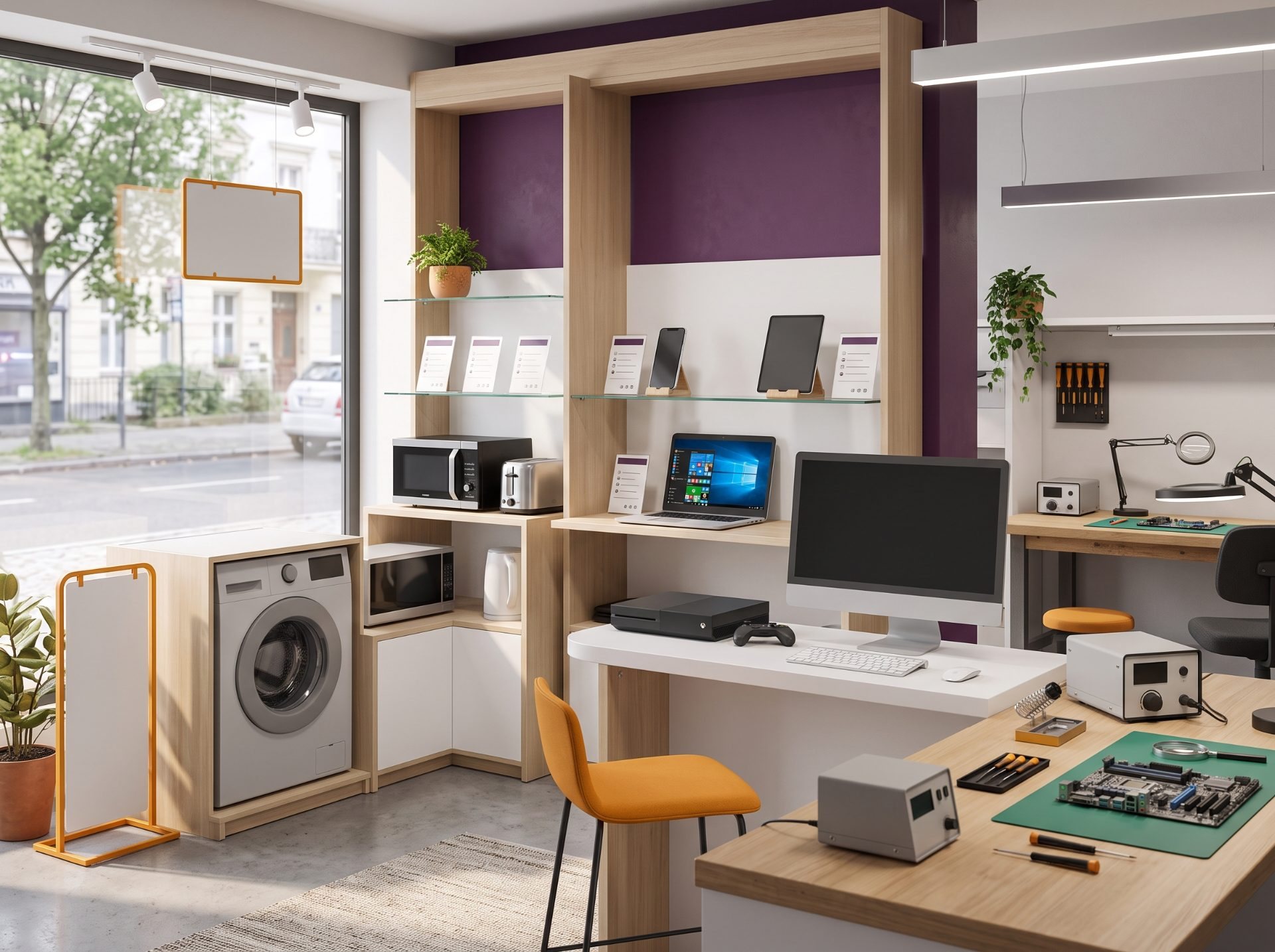 Showroom e laboratorio LuraTECH